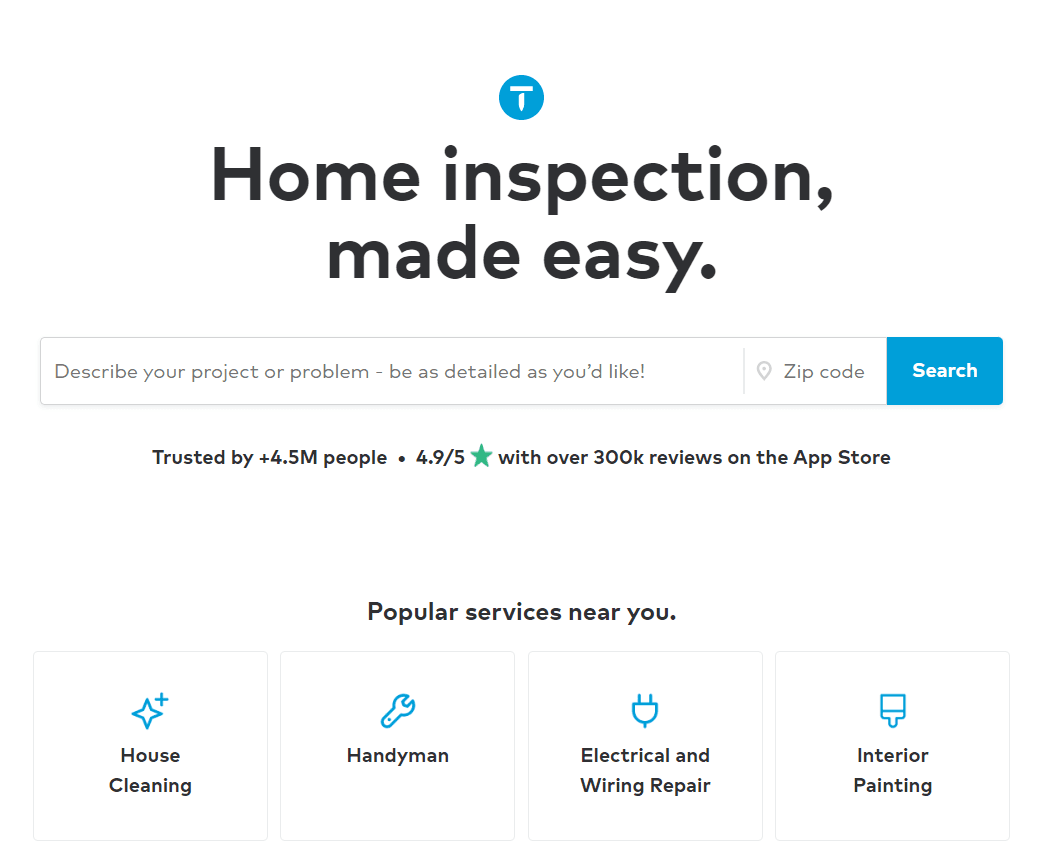 ThumbTack project overview